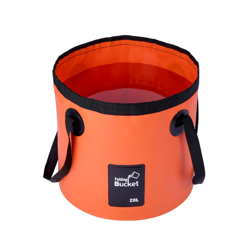 12/20l Portable Foldable Water Bucket Fishing Bucket Folding Water Container For Travelling Camping Hiking Fishing Washing Amagi