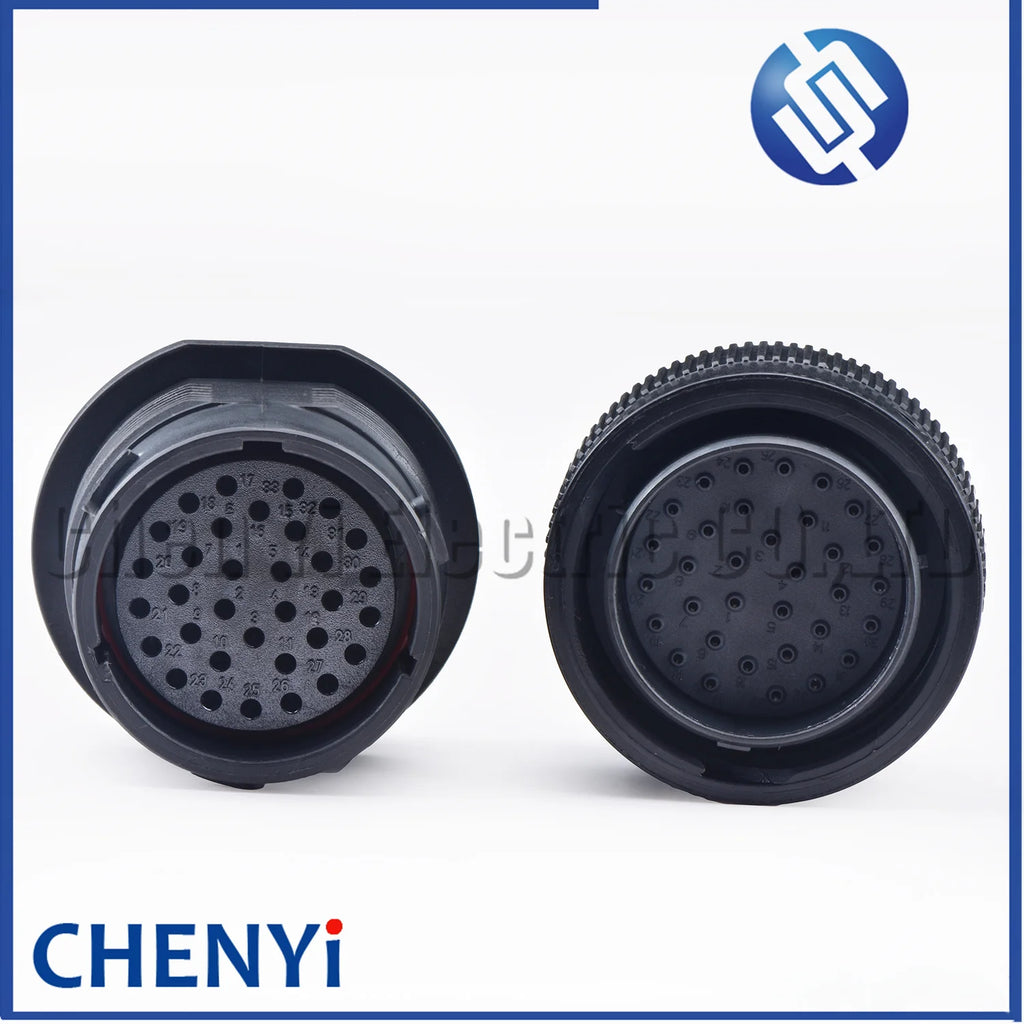 33 Pin Male or Female Waterproof connector HDP24-24-33SN HDP26-24-33PN With Pins For Deutsch HDP Series