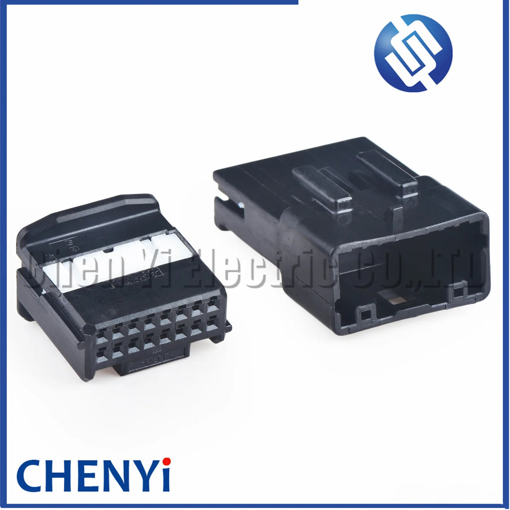 16 Pin Automotive connector Car Audio Navigation Rearview wire harness Plug 1379678-1 1379665-1 1379678 1379665