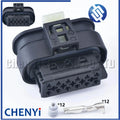 12 Pin female Automotive waterproof connector Harness Wire harness Plug 806-344