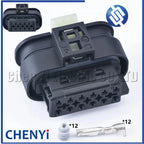 12 Pin female Automotive waterproof connector Harness Wire harness Plug 806-344