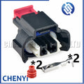 2 Pin Automotive waterproof connector H7 H8 H11 H16 Car light Wire harness plug 5186-00-001A For Jeep