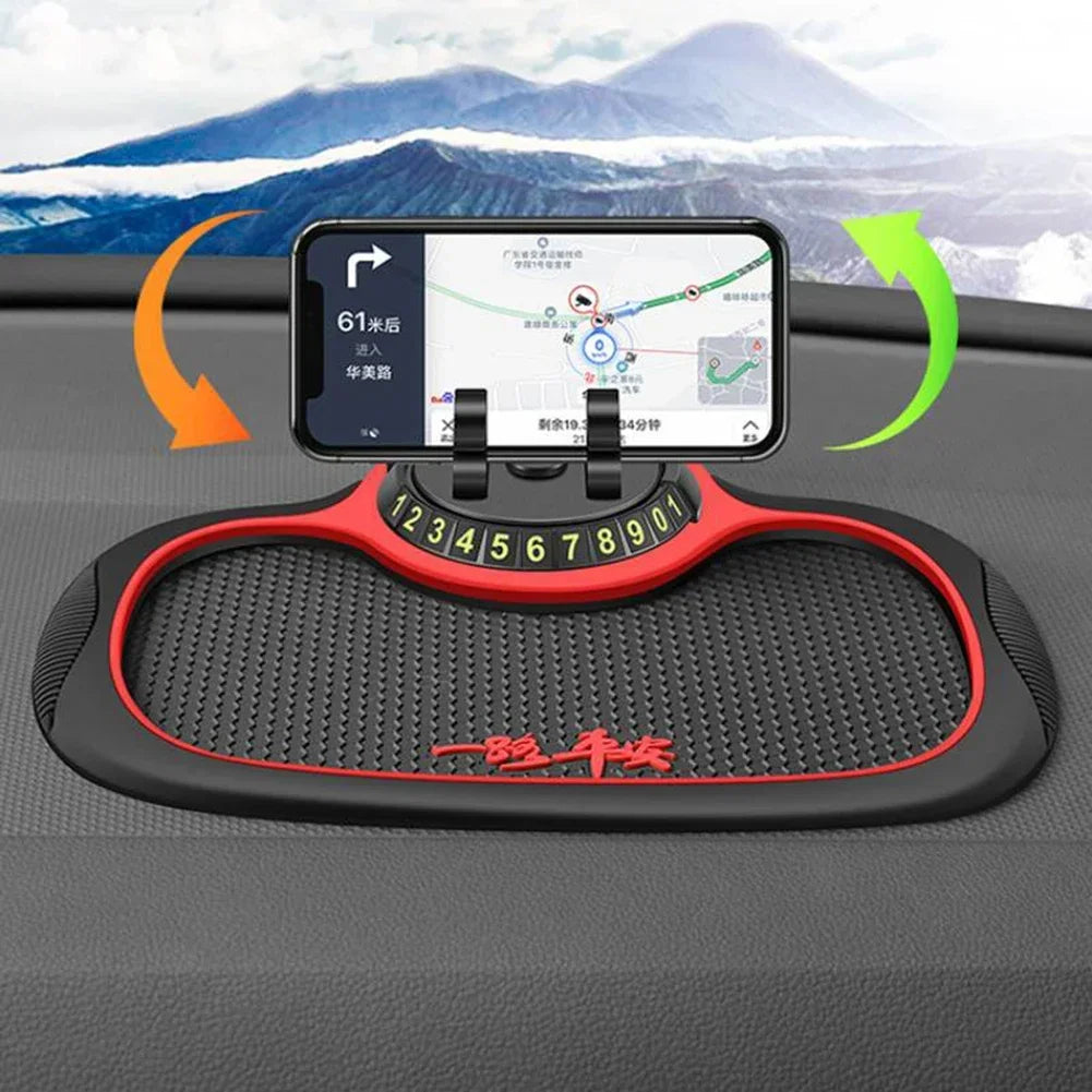 Multi-Functional Car Anti-Slip Mat Auto Phone Holder Non Slip Sticky Anti Slide Dash Mount Silicone Dashboard Pad Mat Amagi