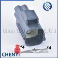 4 Pin male or female 2.8mm series Automotive waterproof connector plug 7283-5570-10 7282-5570-10 for fog light ram 1500 2016