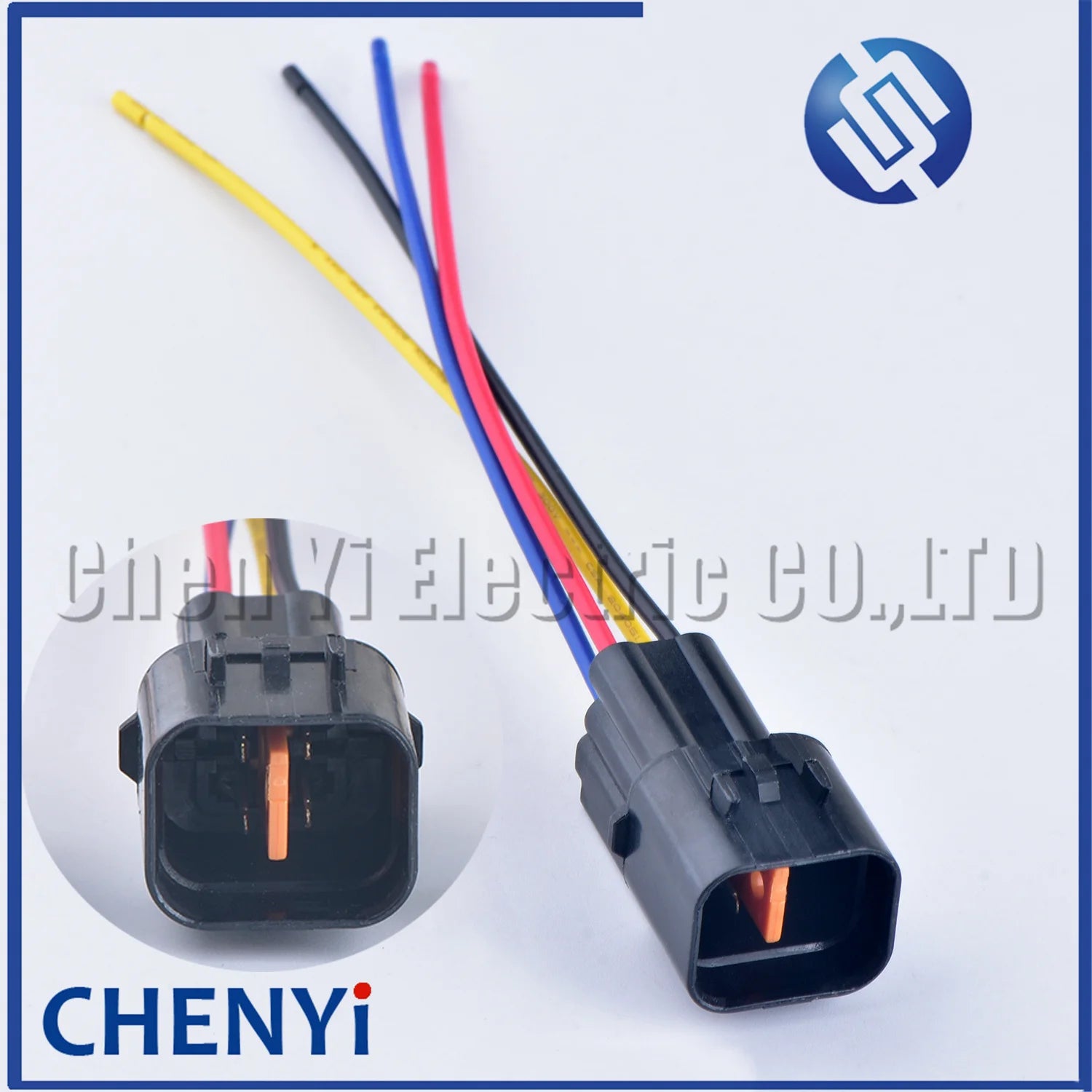 4 Pin Auto waterproof connector Headlight plug Oxygen sensor Wire harness plug PB625-04027 PB625-04127 for Hyundai Mitsubishi