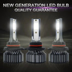 H7 H4 Canbus LED Light Bulb H1 H8 H9 H11 9005 HB3 Headlight Mini Size Design Wireless Super Bright CSP Chips 30000LM 6000K Amagi
