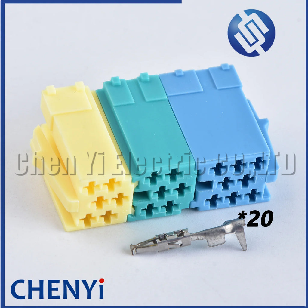 20 Pin Connector For Car Universal Mini Socket audio MP3 CD player AUX plug VM20A 4A0972643 4A0972643A 4A0972643B