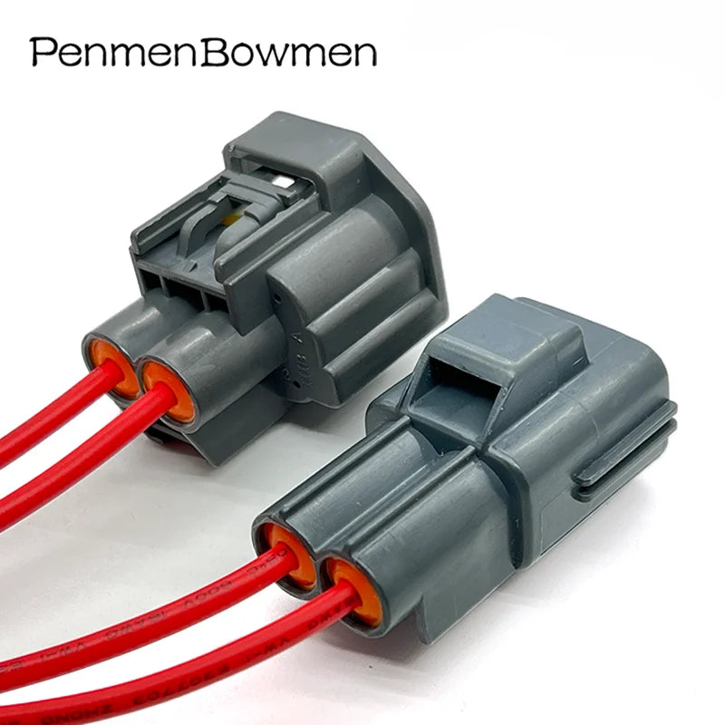 1 Set 2 Pin Car Water Tank Controller Cooling Fan Module Regulator Plug Wiring Harness For Ford 7283-5596-10 7282-5596-10