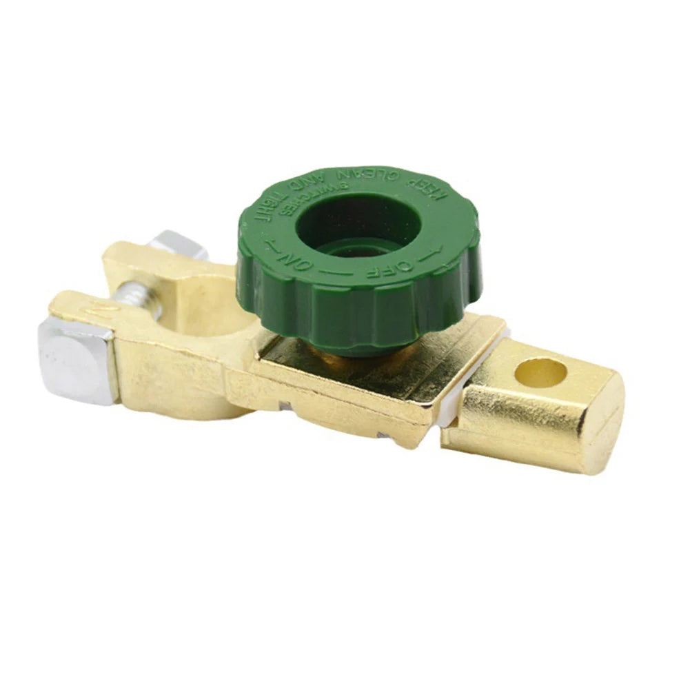 Auto Battery Terminals Quick Disconnect Isolator Cut Off Switch Auto Cables Connectors Wire Fits Standard Negative Terminal