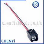 2 Pin back-up lamp plug small lights fog lamps Front ABS Wheel Speed Sensor connector Pigtail 7283-2090-30 for Honda Infiniti