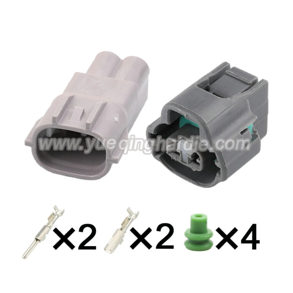2PIN Auto Electrical Sensor Plug Waterproof Automotive 2mm Connector For Lexus Toyota Solenoid 7282-8120-40 7283-7526-40