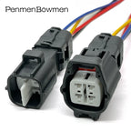 1 Set 4 Pin Car TS Rear Pedal Oxygen Plug Wiring Harness Male Female Electrical Cable Connectors for 6188-0472 6189-0685