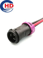 3 Pin Connector Unsealed Series Male Female  Connector Cable Plug Motorcycle Electrical Harnesses Wiring Harness 813972928