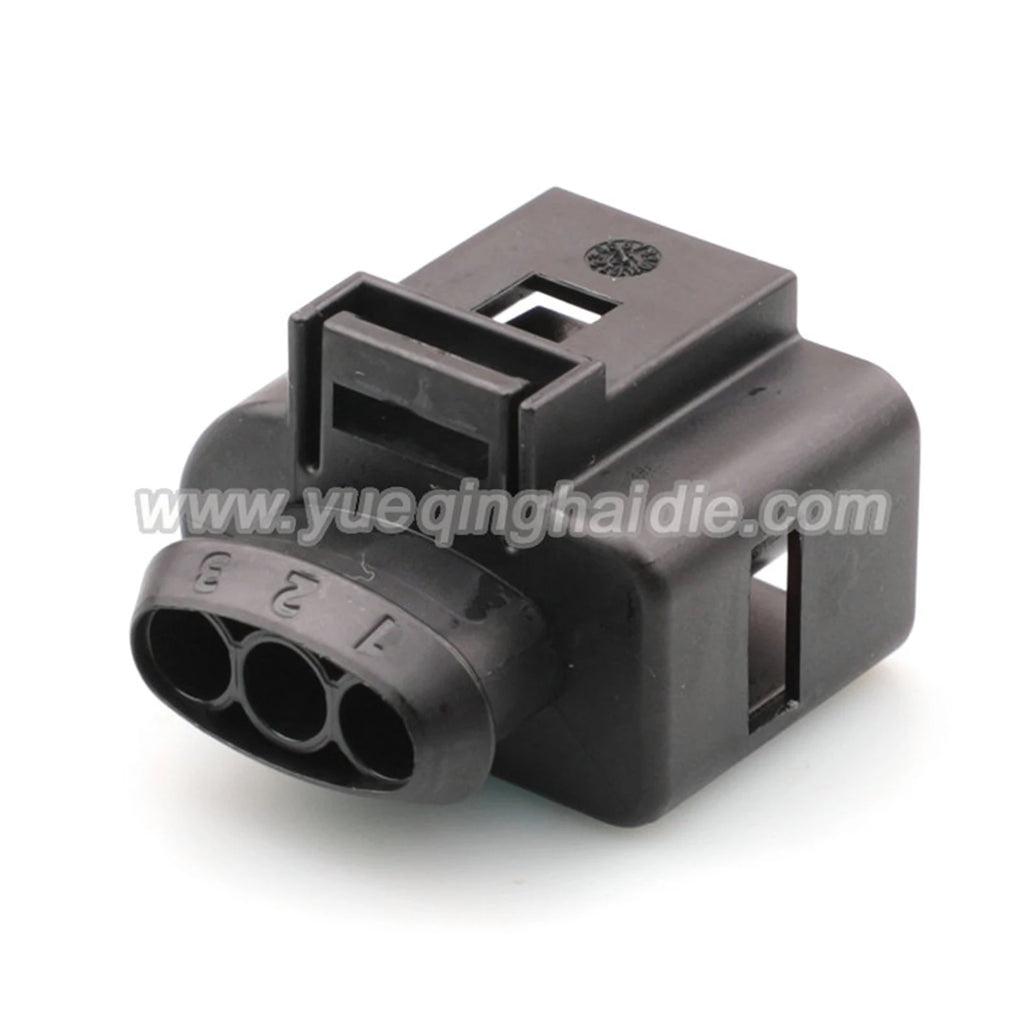 3-Pin Connectors Waterproof 3.5mm Female Connectors Automotive Wiring Harness Cable Socket for VW AUDI VAG 1717696-1 1J0973723