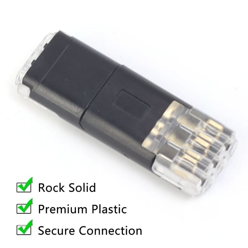 10/1pcs New Electrical Connector 3-Wire Interchangeable Quick Wire Connector Automotive Wire Cable Ribbon Terminal Connector