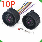 10-pin auto connector connector automotive connectors diagnostic harness 1241547-1 vw audi