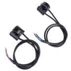 7/8" 22mm Aluminum Alloy 12V Motorcycle Handlebar Control Switch Dual Button Control Headlight Flasher Speaker Switch 2 Choice