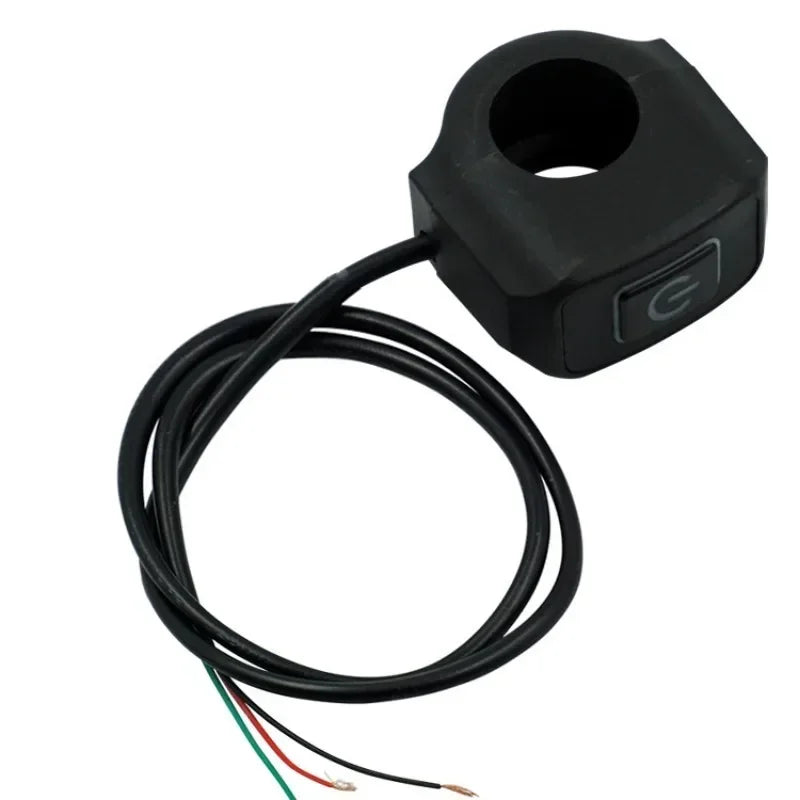Motorcycle Switch ON/OFF Handlebar Flashing Headlight Horn Control Button 12V Button Connector Handlebar Switch