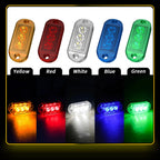 1PC LED Clearance Light Side Marker Truck Trailer Lorry Lamp Red White 12V 24V Oval Front Rear Clearance Indicator Lamp Car Part