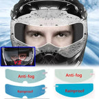 Motorcycle Helmet Anti-fog Film and Rainproof Film Universal Motorcycle Helmet Nano Coating Sticker Film Helmets Amagi