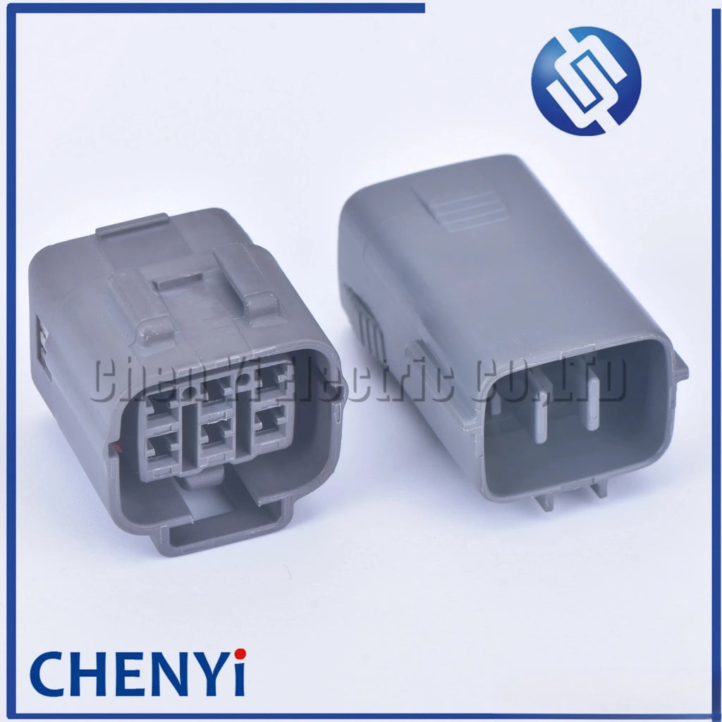 6 Pin car waterproof auto connector Computer solenoid valve plug 6189-0648 For Mazda Ford