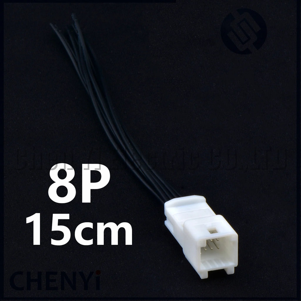 8 Pin Auto connector Socket Car navigation multimedia host Wire Harness plug 1376352-1 1473793-1 1565804-1 For Toyota Nissan
