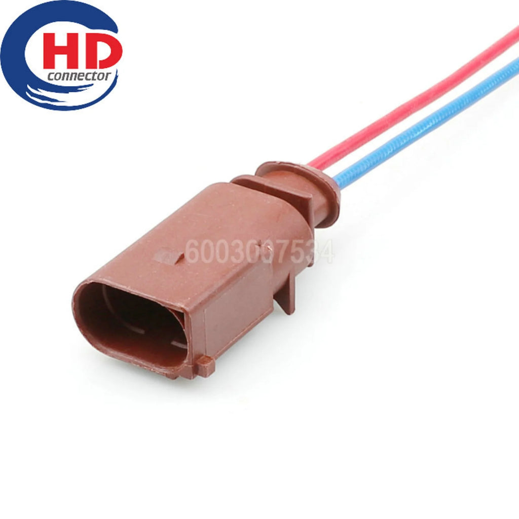 2 Pin/Way Solenoid Valve Exhaust Turbocharger Plug Connector Wire Harness Cable 1717692-2 For VW PASSAT CC