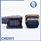 22 Pin ECU Connector Black Waterproof Plug 1-1823449-1 1-1823661-1 1-1823440-3 1-1823441-3 1355233-3 1823442-1 With Pins or lid