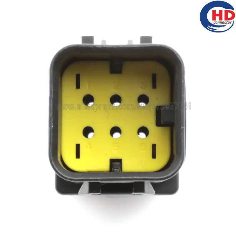 6pin auto waterproof electric plastic wire harness connector 776434-3