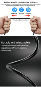 2m M12 Waterproof Sensor Cable, Male & Female Connector, 4/5/8/12 Pin, Integrated Injection Molded for Industrial Automation