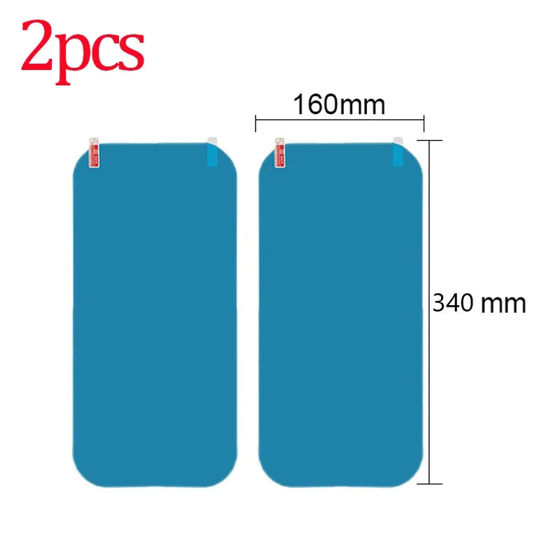 Car Truck Rain-proof Film Rearview Mirror protective Rain Proof Films Anti-Fog Waterproof Film Car Window Transparent Sticker