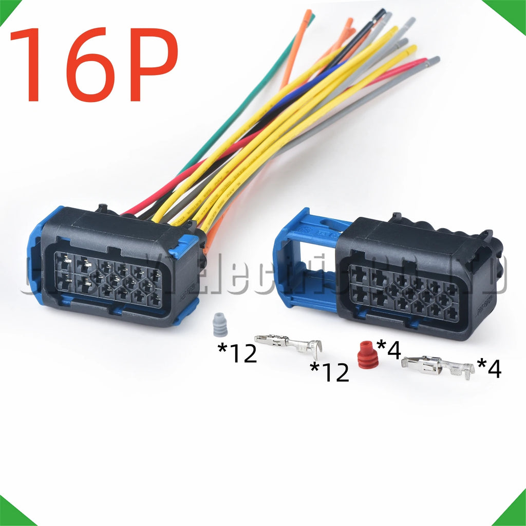 16-pin auto connector connector automotive connectors headlight audi headlight led