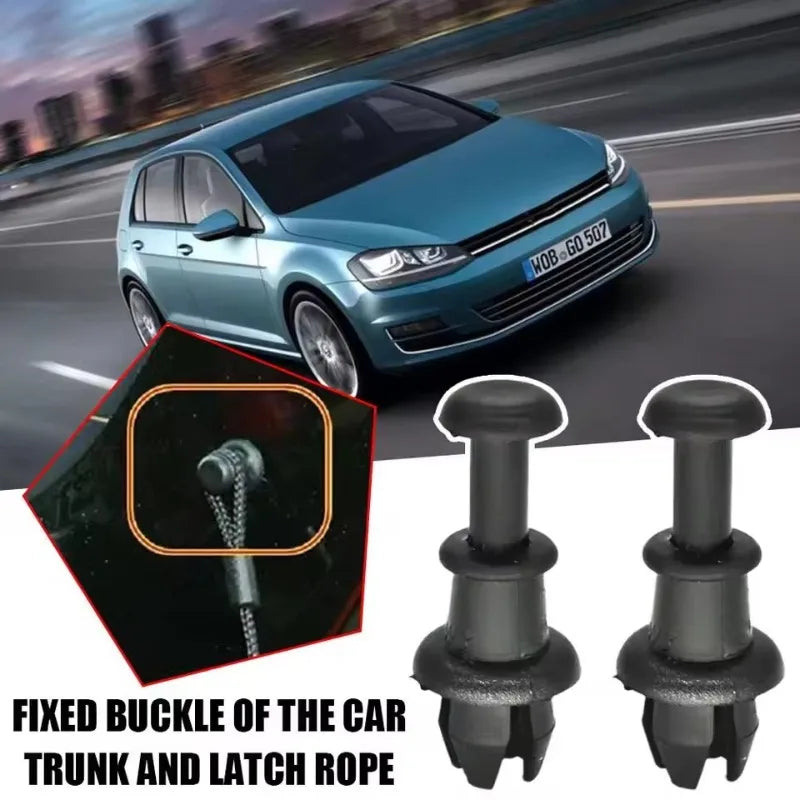 Car Trunk Lanyard Fixing Clip Parcel Shelf String Clips 1M6867574A for VW GOLF MK5 MK6 5 6 Auto Knob Holder Pivot Hanger Peg
