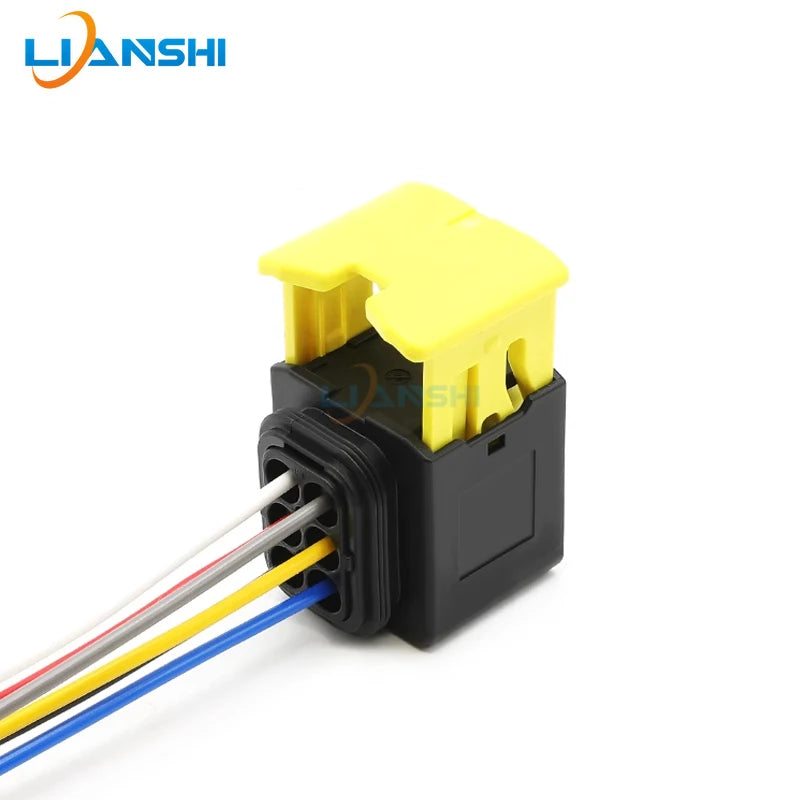 1-1418437-1 New energy 6-hole automotive waterproof plug connector harness connector sheath