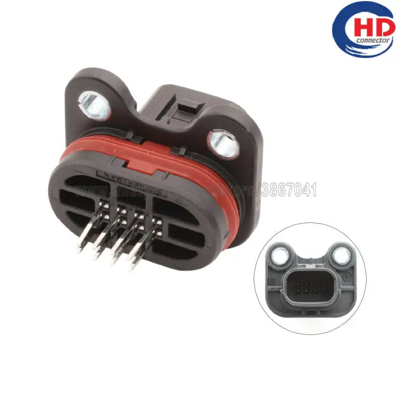 8pin auto waterproof   electric   plastic  wire   harness   connector 6188-6386