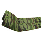 Camouflage Ice Silk Sleeve Cover Men Women Sun Protection Windproof Arm Sleeves Oversleeve for Outdoor Fishing camping Cycling