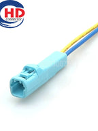 2 Pin Connector Unsealed 1.2mm Series Male Connector Cable Plug plug wiring electric connector 6098-3856
