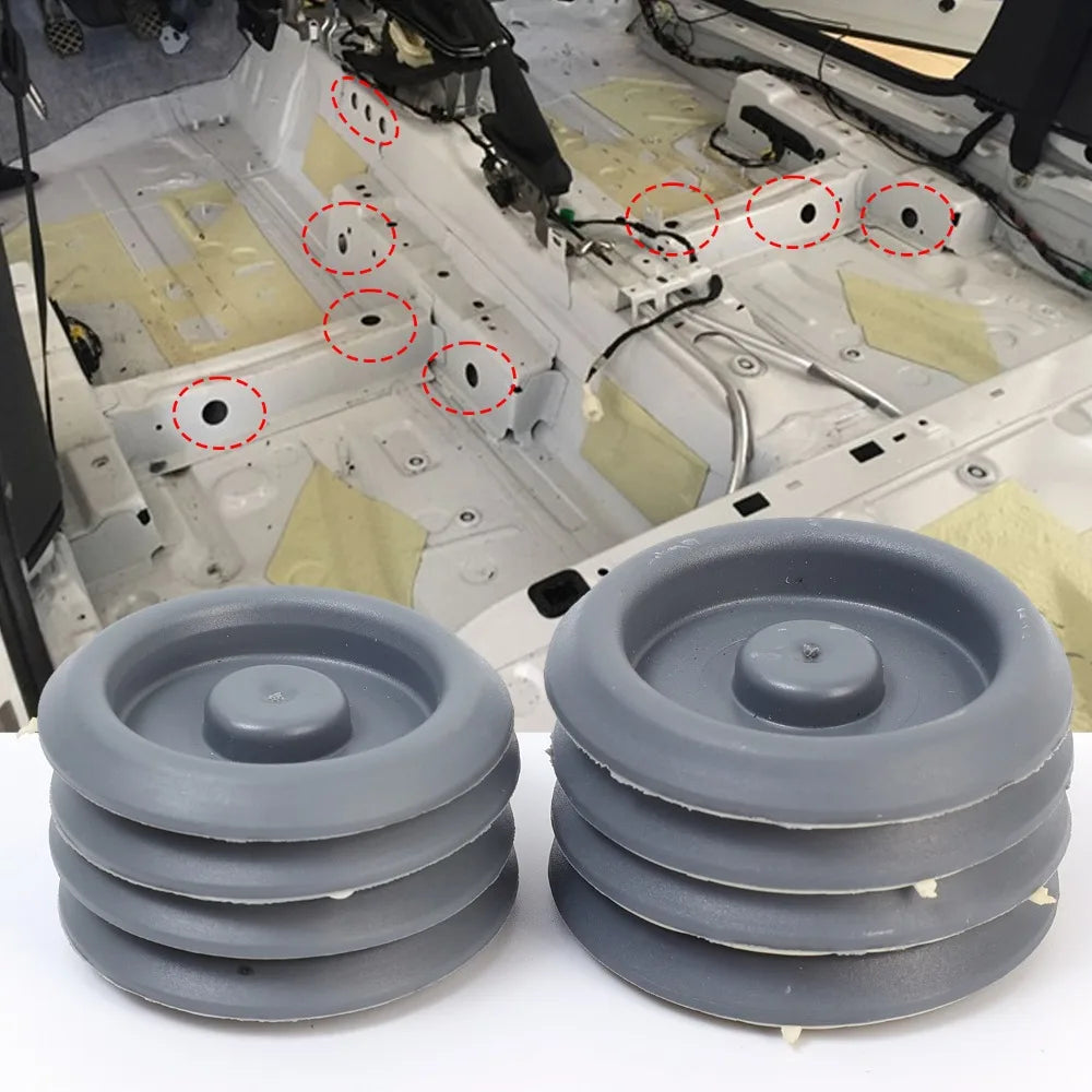 VW Chassis Floor Waterproof Dust Plug – Tiguan Passat Bora Polo Golf Lavida Trunk Spare Tire