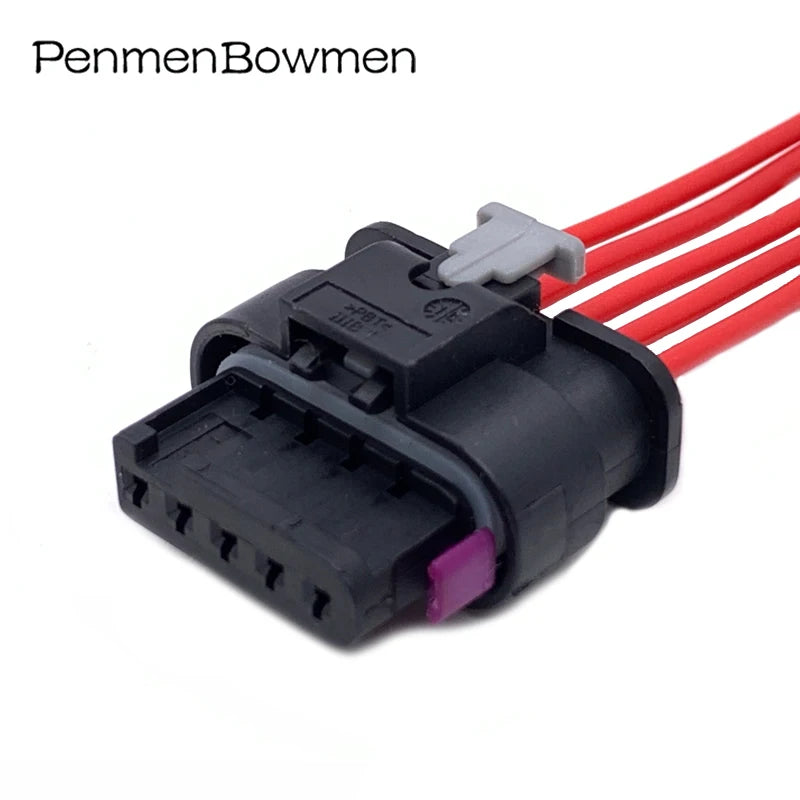 1 Set 2 3 4 5 6 Pin Car Fuel Injector Electrical Connectors Wire Harness Plug 1-1924067-4 1718653-1 1-1718806-1 1-1718645-1