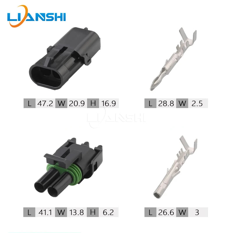 DJ3021Y-2.5-11/21 Delphi Waterproof connector connector 12010973/12015792 plug