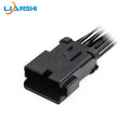DT04-12PA-BE02 Black male terminal sheath Dechi type 12-hole waterproof plug wire harness connector