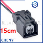 2 pin male or female Auto Fuel Injector Electronic Waterproof Connector Wire harness plug CB400 6189-6904 For Honda
