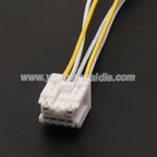 6-Pin Connector Unsealed 2.2mm Male Female Connector Automobile Wire Harness Cable Plug for Nissan sylphy 6098-6947 6098-6970