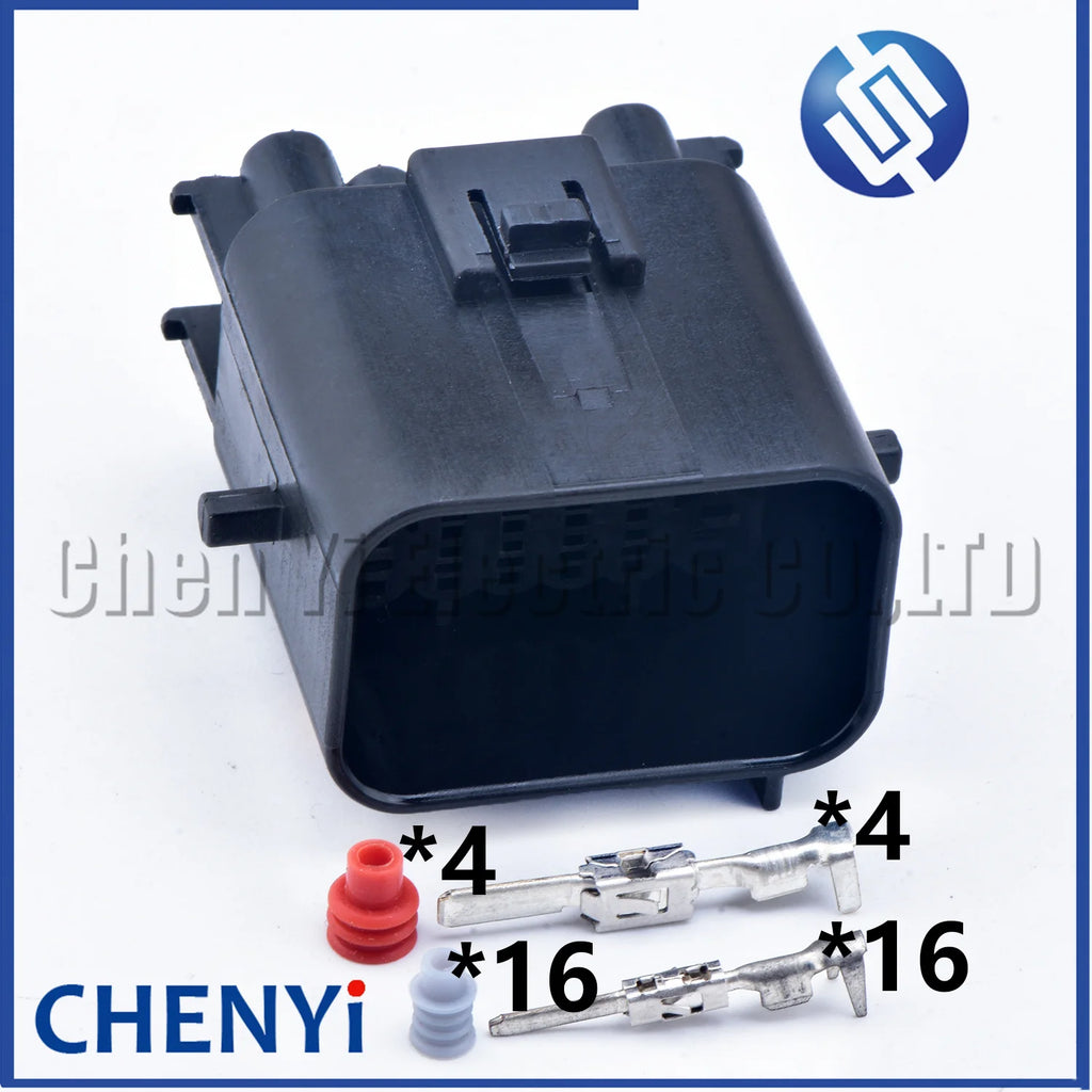 20 Pin 1.5/3.5mm Automotive Waterproof Engine Male or Female ECU Connector Cable Sealed engine Plug 936780-2 936777-2
