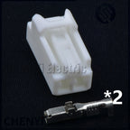 2 Pin Automotive connector Car cigarette lighter power harness plug 7283-2345 90980-12498 1300-9342 4A1240-0001 For Toyota LEXUS