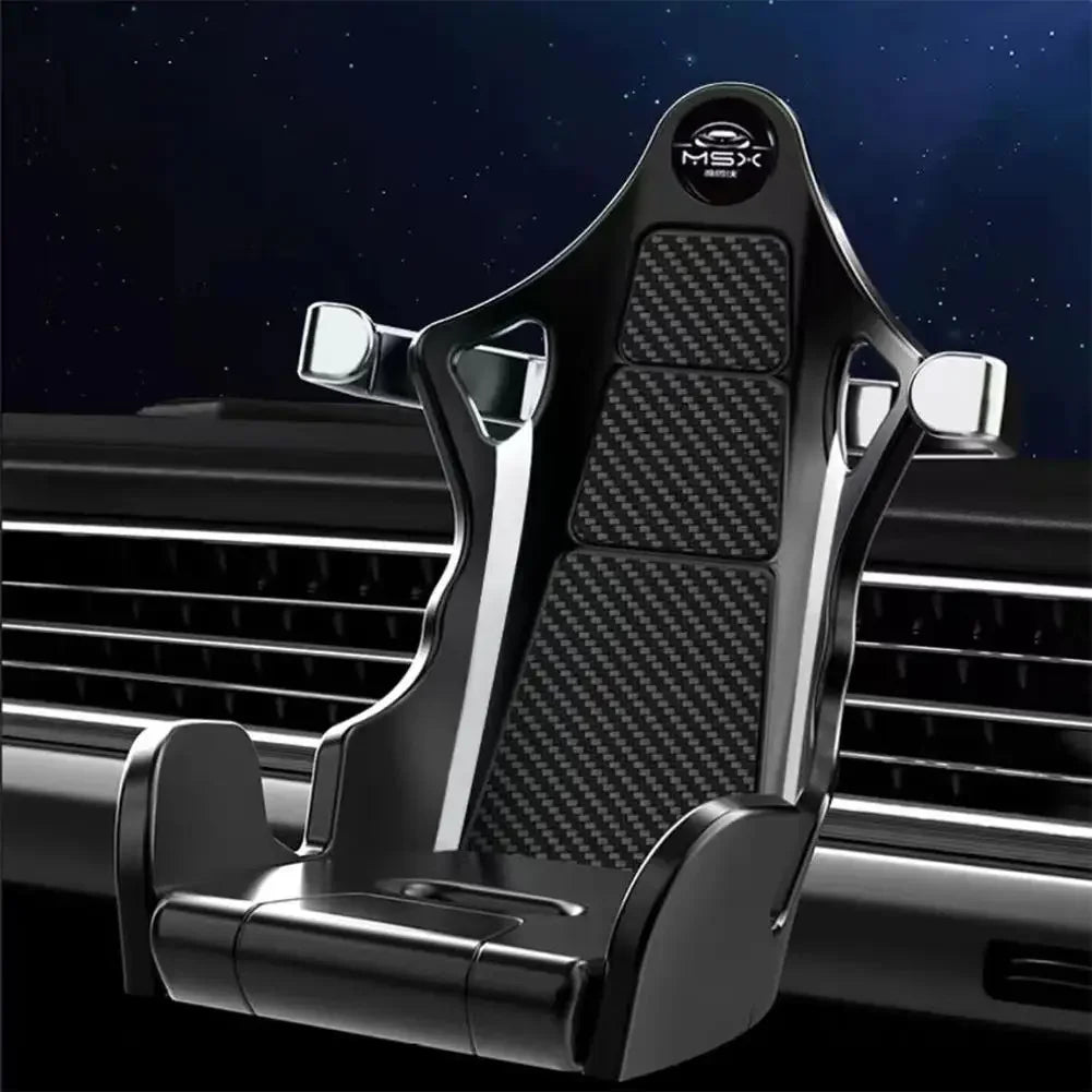 Racing Seat Car Mobile Phone Holder Stable And Shock-Resistant Car Navigation Bracket For Universal Accessories Tools