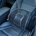 Car Seat Office Chair Massage Back Lumbar Support Mesh Ventilate Cushion Pad Black Mesh Back Lumbar Cushion for Car Driver Amagi