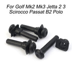 NEW 4pcs/Set Car Security Door Lock Knob Pins for Golf Mk2 Mk3 Scirocco Door Pull Pin 191837187 Protective Cover