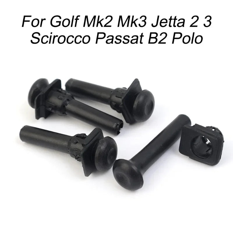 NEW 4pcs/Set Car Security Door Lock Knob Pins for Golf Mk2 Mk3 Scirocco Door Pull Pin 191837187 Protective Cover