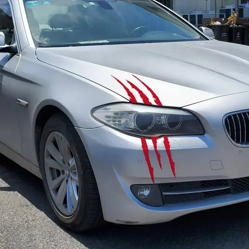 Car Motorcycle Monster Claw Scratch Sticker DIY Motocross Refit Creative Body Decoration Decals for YAMAHA SUZUKI HONDA Amagi